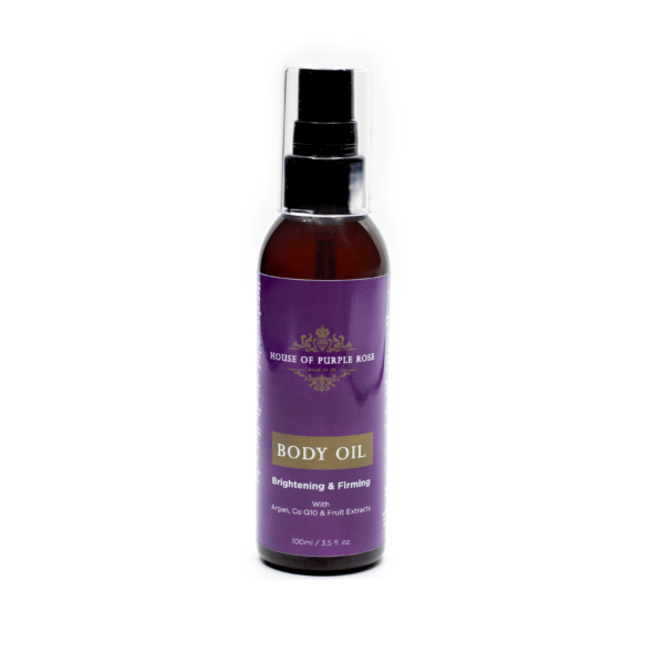 Brightening and Firming Body Oil, with Argan, Co Q10 and Fruit Extracts